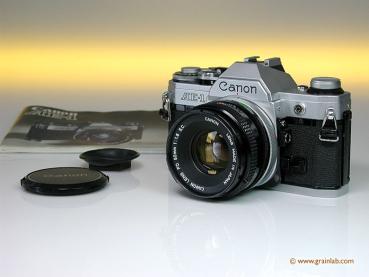 Canon AE-1 mit FD 1.8/50mm