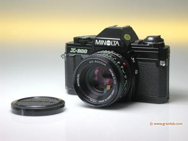 Minolta X-300 black mit MD 1.7/50mm