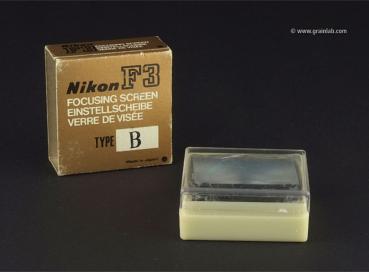 Nikon F3 Einstellscheibe B