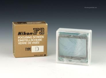 Nikon F3 Einstellscheibe D