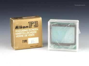 Nikon F3 Einstellscheibe H3