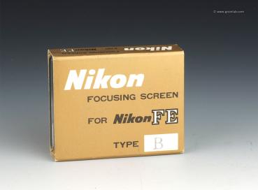Nikon FE Einstellscheibe B