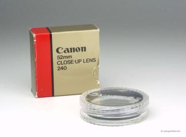 Canon 52mm Close-Up Lens 240