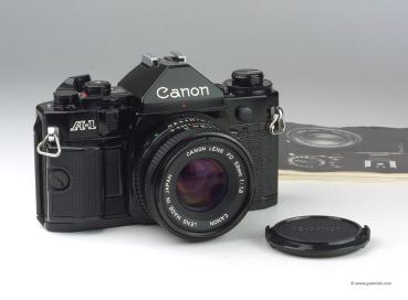 Canon A-1 + FD 50mm f/1.8