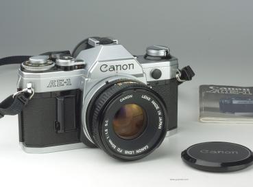 Canon AE-1 + FD 50mm f/1.8 S.C.