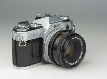 Canon AE-1 + FD 50mm f/1.8 S.C.