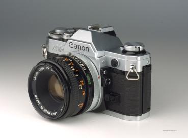 Canon AE-1 + FD 50mm f/1.8 S.C.