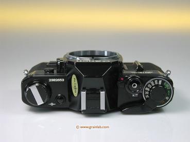 Canon AE-1 black mit FD 1.8/50mm