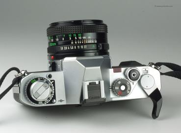 Canon AV-1 + FD 50mm f/1.8