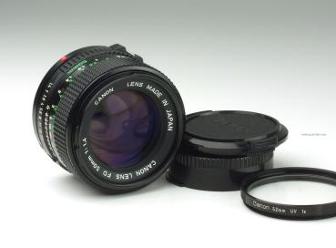 Canon FD 50mm f/1.4