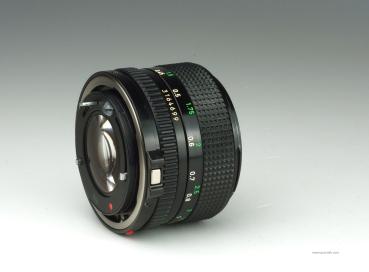 Canon FD 50mm f/1.4