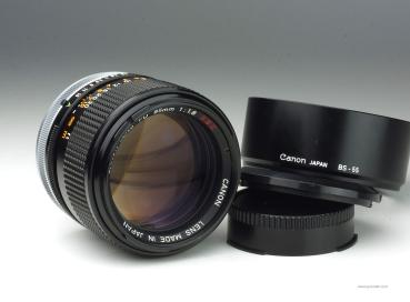 Canon FD 85mm f/1.8 S.S.C.