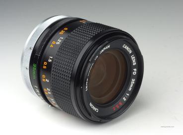 Canon FD 35mm f/2 S.S.C. "concave"