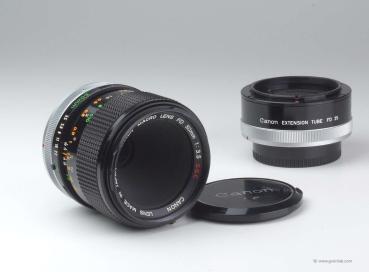 Canon FD 50mm f/3.5 S.S.C. Macro + 25mm Zwischenring