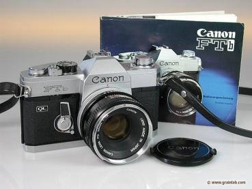 Canon FTb QL mit FD 1.8/50mm