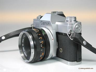 Canon FTb QL mit FD 1.8/50mm