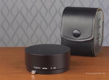 Canon Hood S-60 for FL 50mm f/1.4