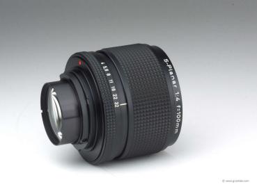 Preview: Carl Zeiss S-Planar 100mm f/4 Bellows AEG - Contax/Yashica