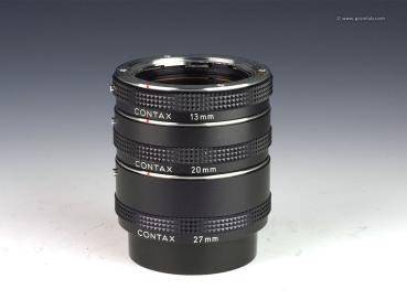 Contax Auto Zwischenringe 13mm, 20mm, 27mm
