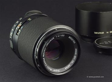 Asahi Pentax Super-Multi-Coated Macro-Takumar 100mm f/4 - M42