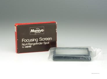 Mamiya M645 Einstellscheibe No.4 Rangefinder Spot