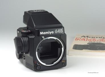 Mamiya 645 Super + AE Prism Finder N