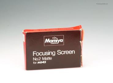 Mamiya M645 Einstellscheibe No.2 Matte