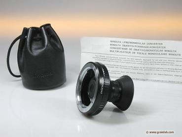 Minolta Objektiv/Fernrohr Konverter