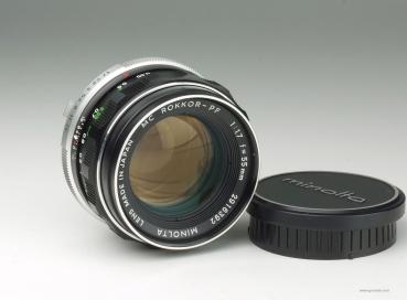 Minolta MC 55mm f/1.7