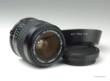 Minolta MC 35mm f/1.8