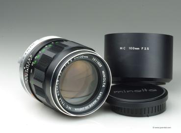 Minolta MC 100mm f/2.5