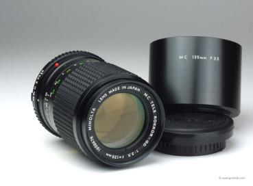 Minolta MC 135mm f/3.5