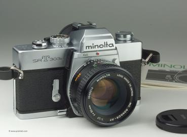 Minolta SRT-303b + MC 1.7/50mm
