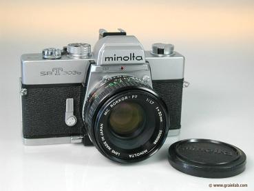 Minolta SRT-303b mit MC 1.7/50mm