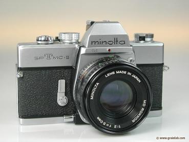 Minolta SRT MC-II mit MD 2/50mm