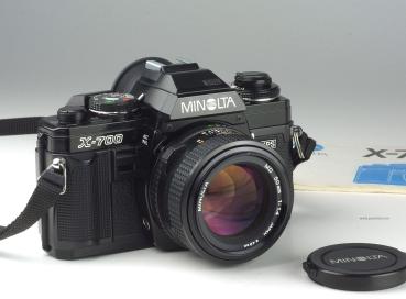 Minolta X-700 + MD 1.4/50mm