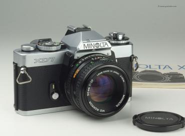 Minolta XD-7 + MD 1.7/50mm