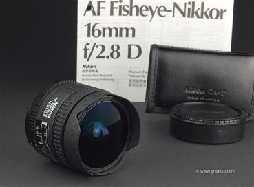 Nikon AF Fisheye-Nikkor 16mm f/2.8 D