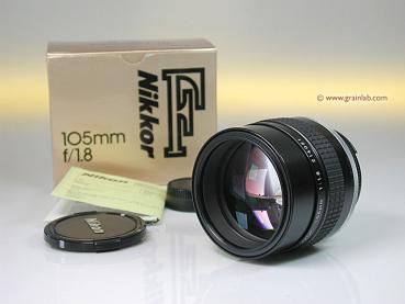 Nikon Nikkor 1.8/105mm in OVP