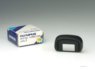 Augenmuschel 2 + Korrekturlinse -2 Dioptrien - Olympus OM