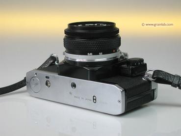 Olympus OM-10 + Manual Adapter + Zuiko 1.8/50mm