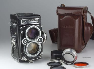 Rolleiflex 2.8F + Planar 2.8/80