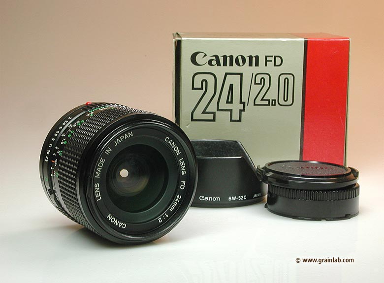 Canon FD 24mm f/2.0 - Grainlab