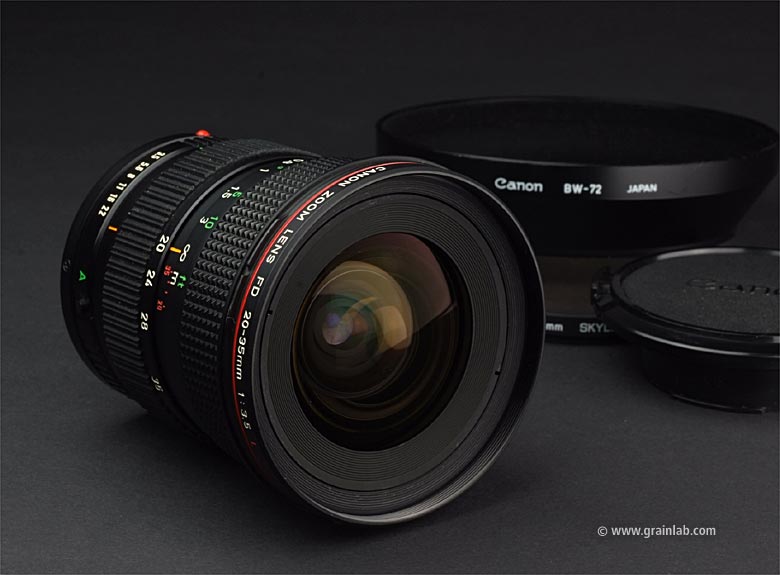 Canon FD 20-35mm f/3.5 L - Grainlab