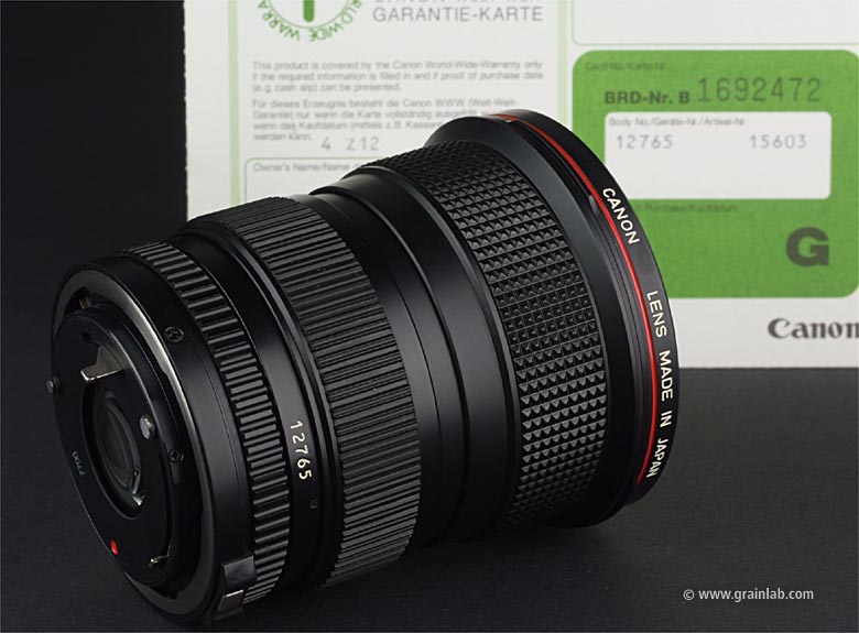 Canon FD 20-35mm f/3.5 L - Grainlab