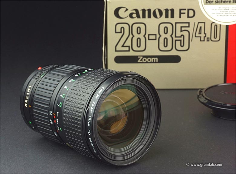 Canon FD 28-85mm f/4 - Grainlab
