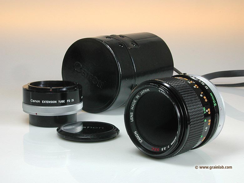 【美品】Canon キヤノン FD Macro 50mm f3.5 S.S.C.