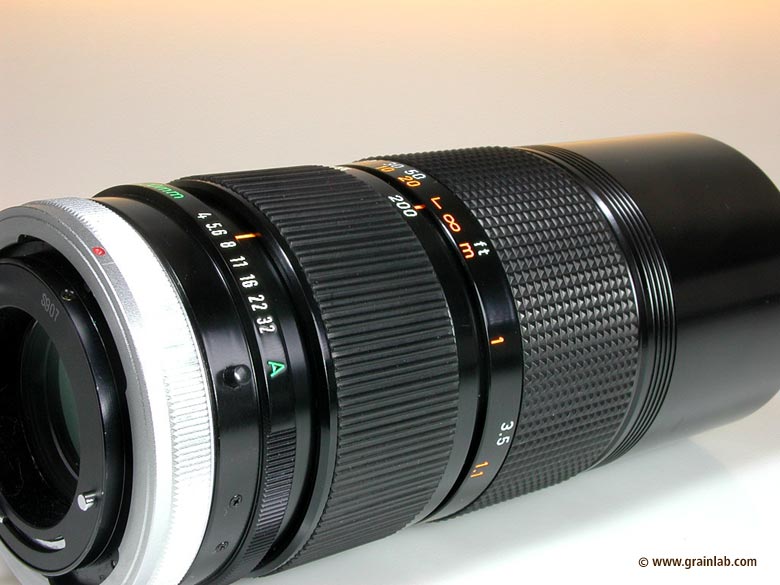 canon fd 200mm f4 ssc