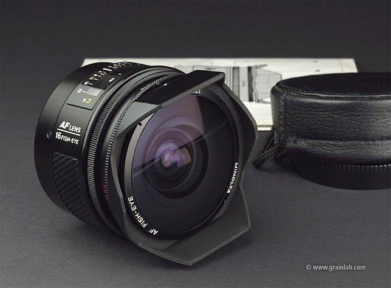 Minolta AF 16mm f/2.8 Fish-Eye - Grainlab