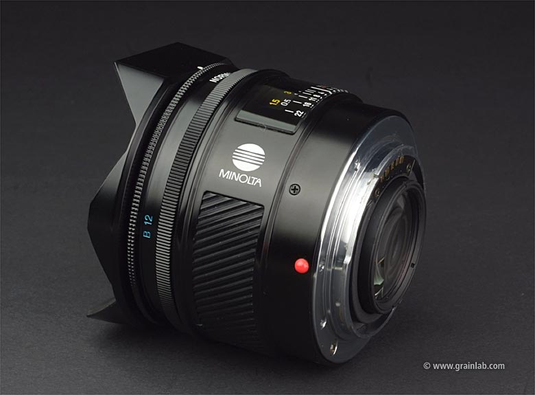 Minolta AF mm f.8 Fish Eye   Grainlab